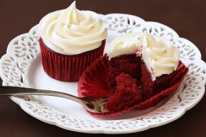 red velvet cupcakes