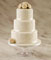Lace Veil Wedding Cake